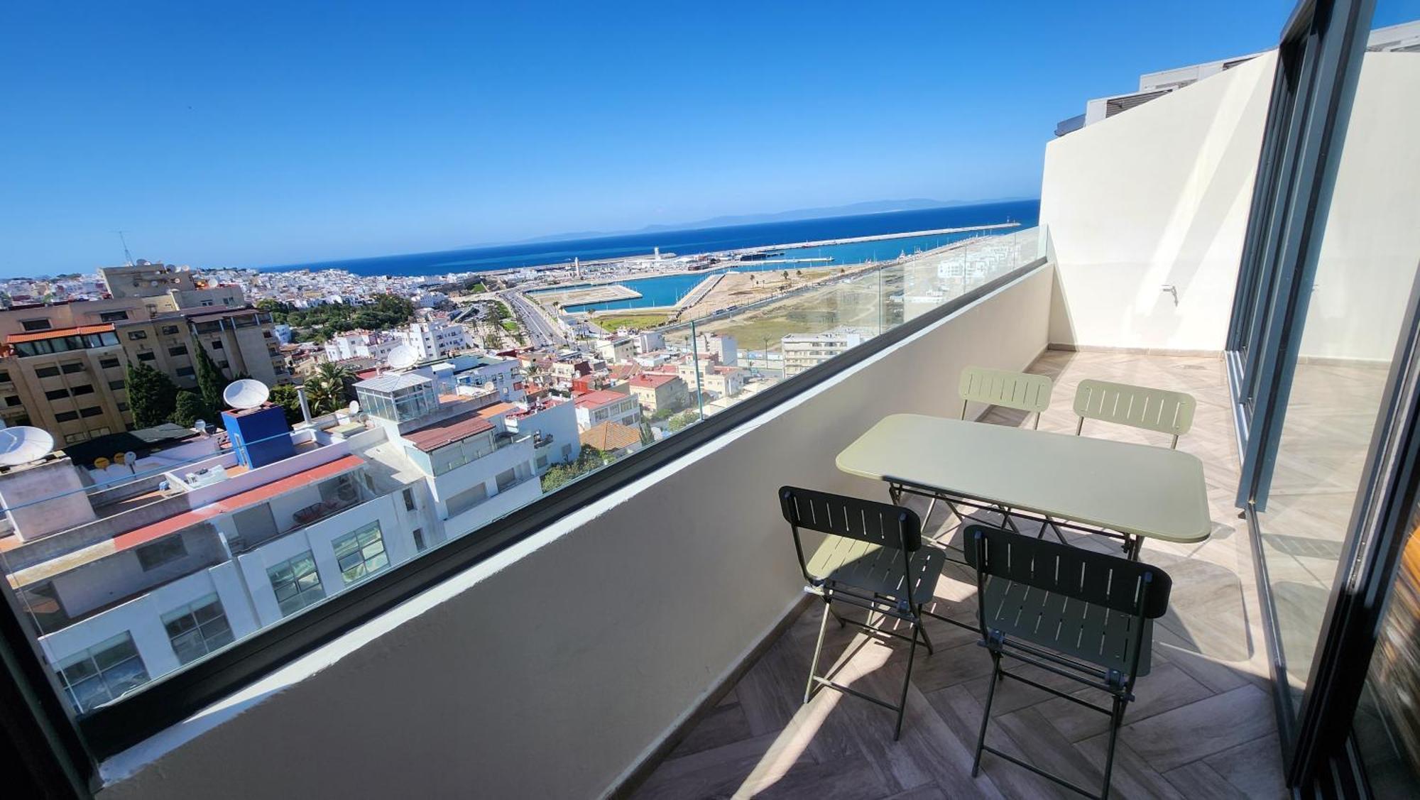 Appartement Vue Sur Mer Tánger Exterior foto